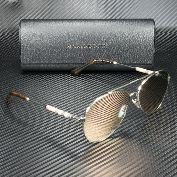 Burberry Rose Gold 57mm Sunglasses - Picture 3 of 4